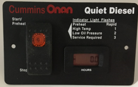 Onan CP-QD Silent Control Panel - 28-00023 - Shop Cummins