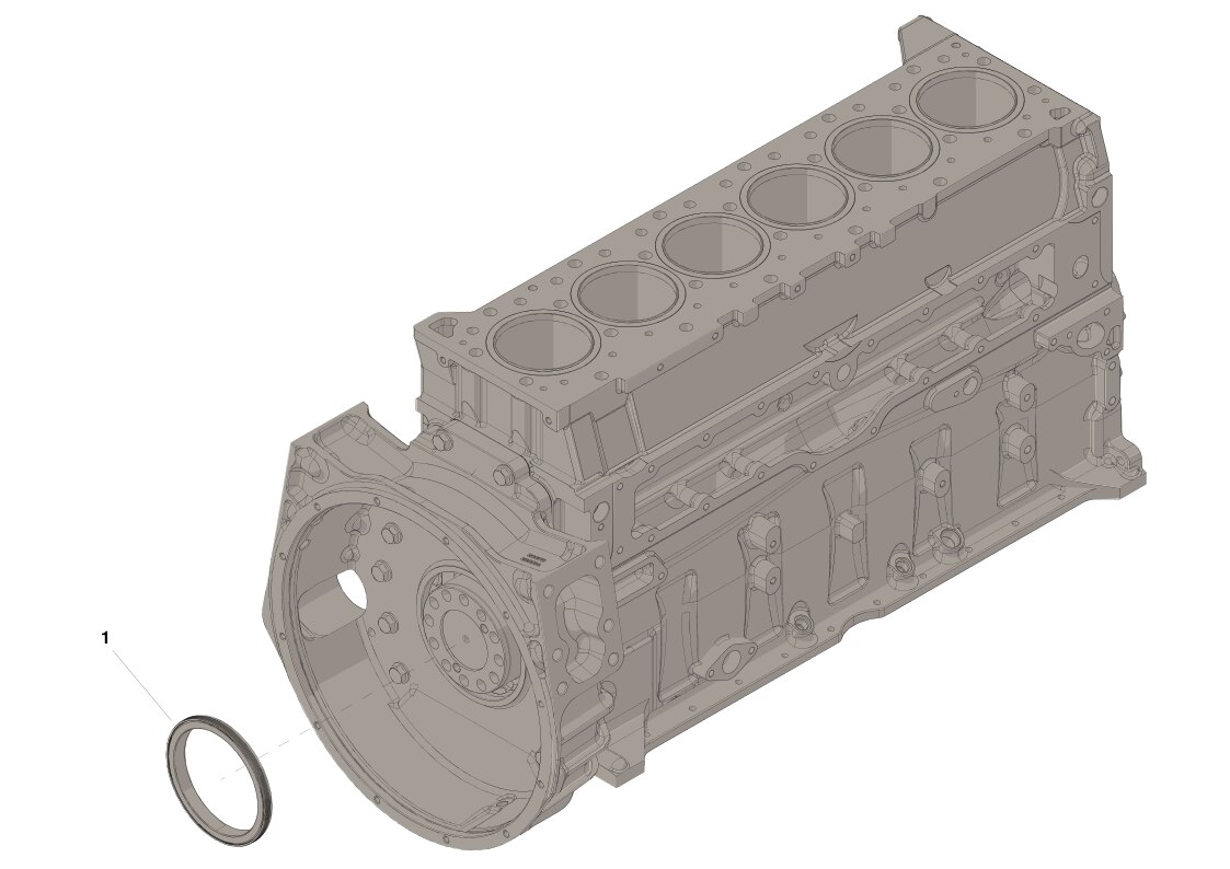 Cummins Seal And Spacer Kit - 6609787 - Shop Cummins
