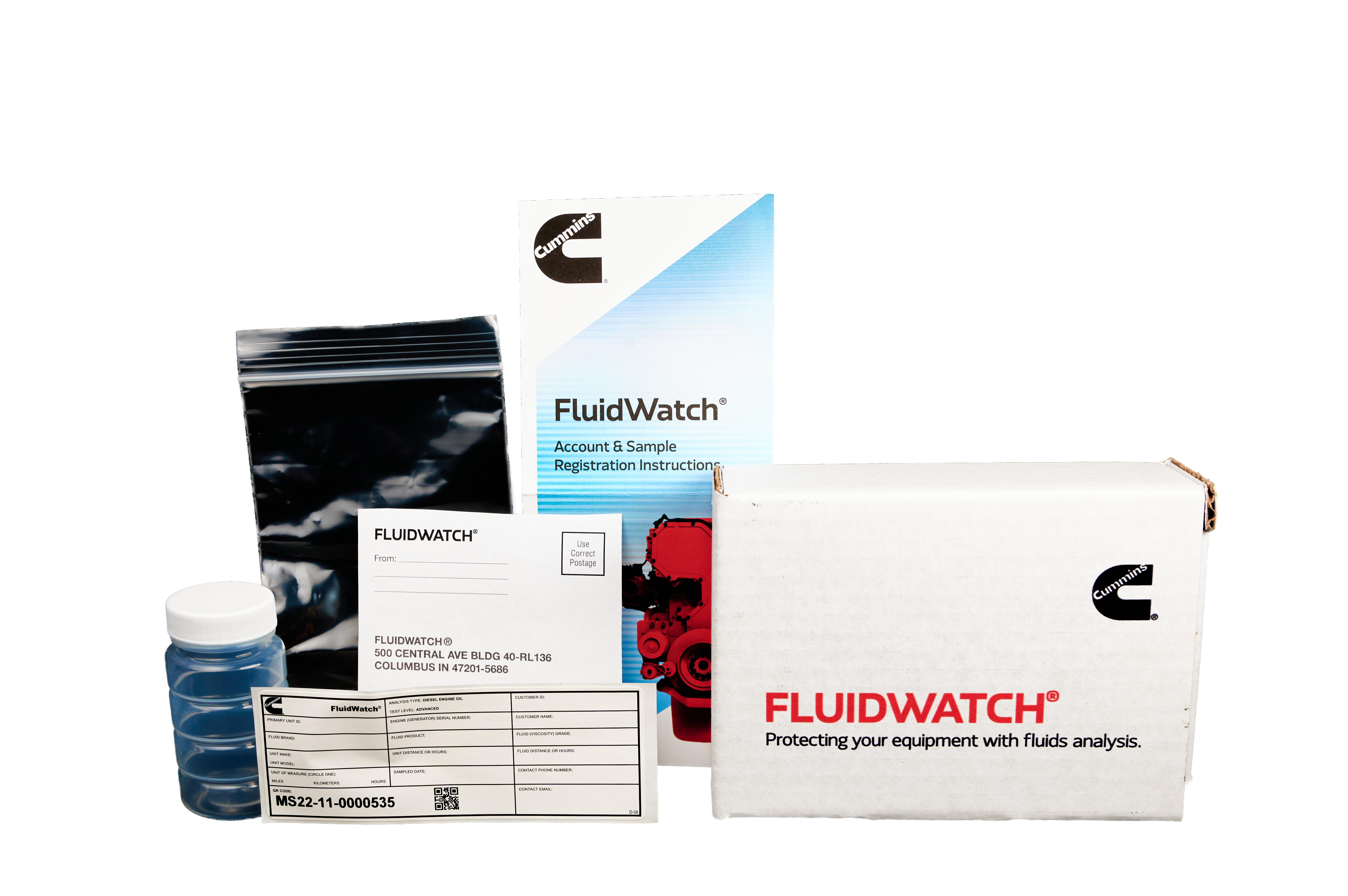 FluidWatch® Advanced Diesel Engine Oil Test Kit