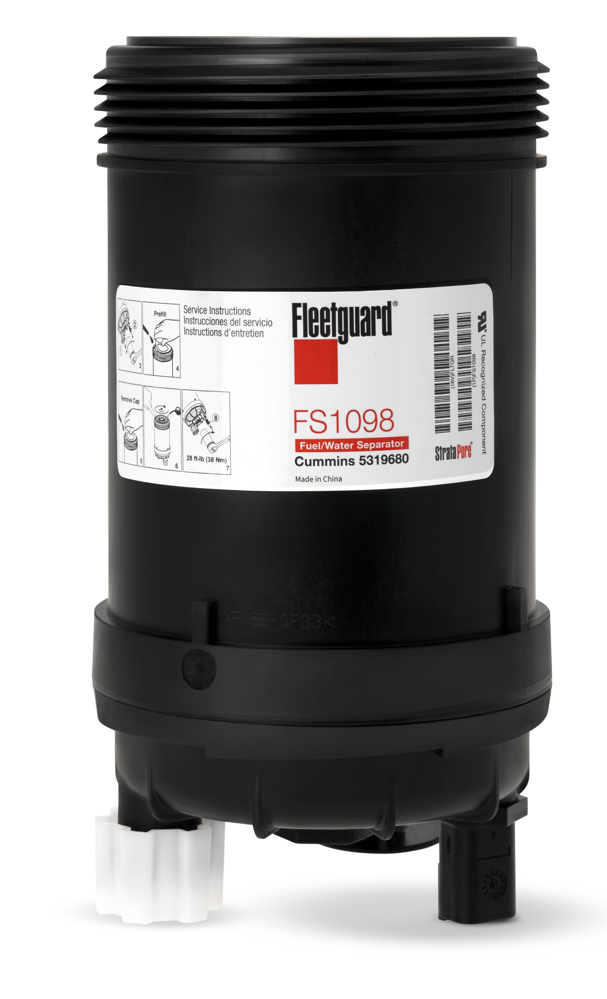 Fleetguard Fuel/Water Separator - FS1098 - Shop Cummins