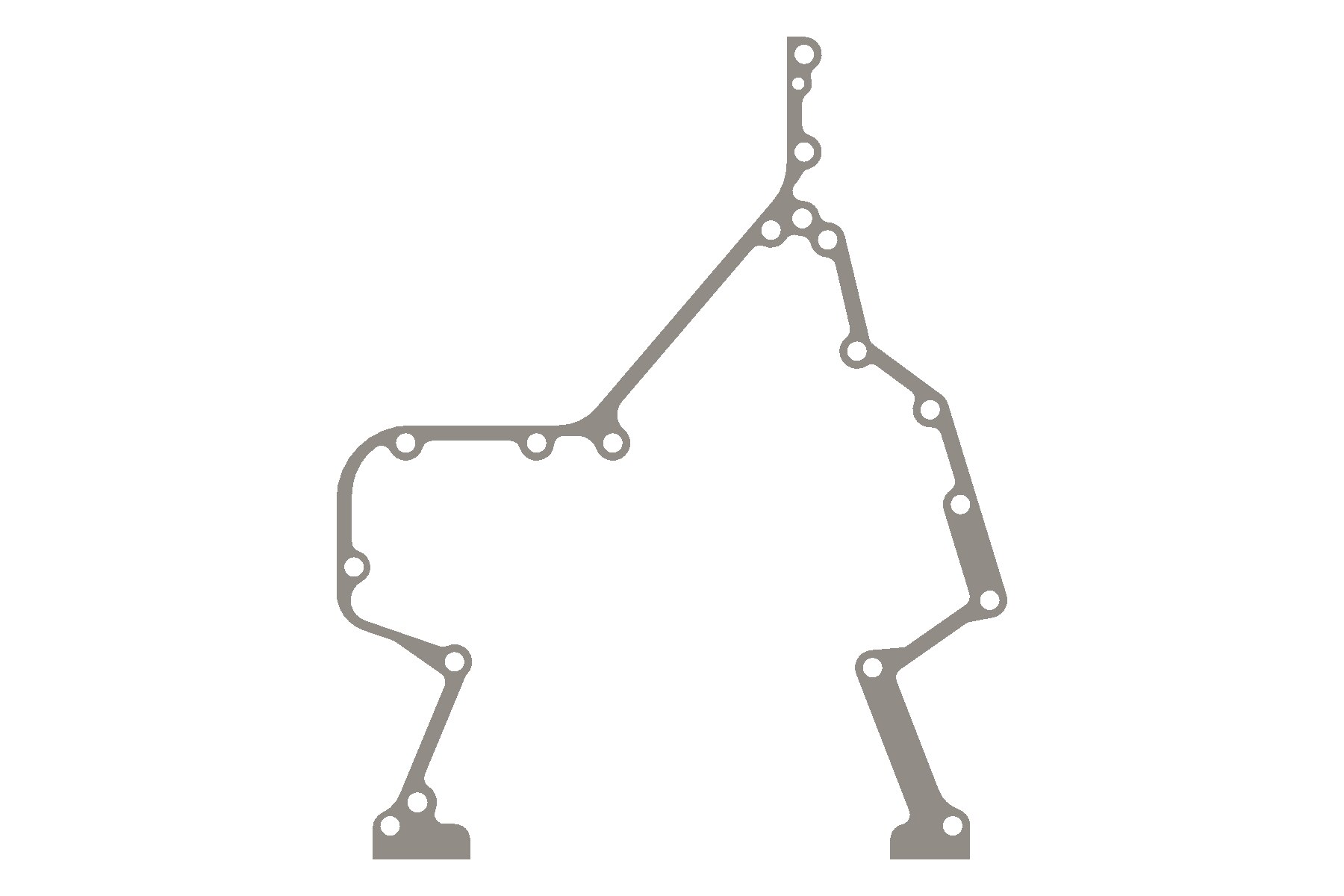 Cummins Gear Housing Gasket - 3938156 - Shop Cummins
