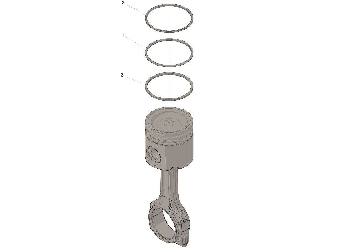 Cummins Piston Ring Kit - 4376565 - Shop Cummins
