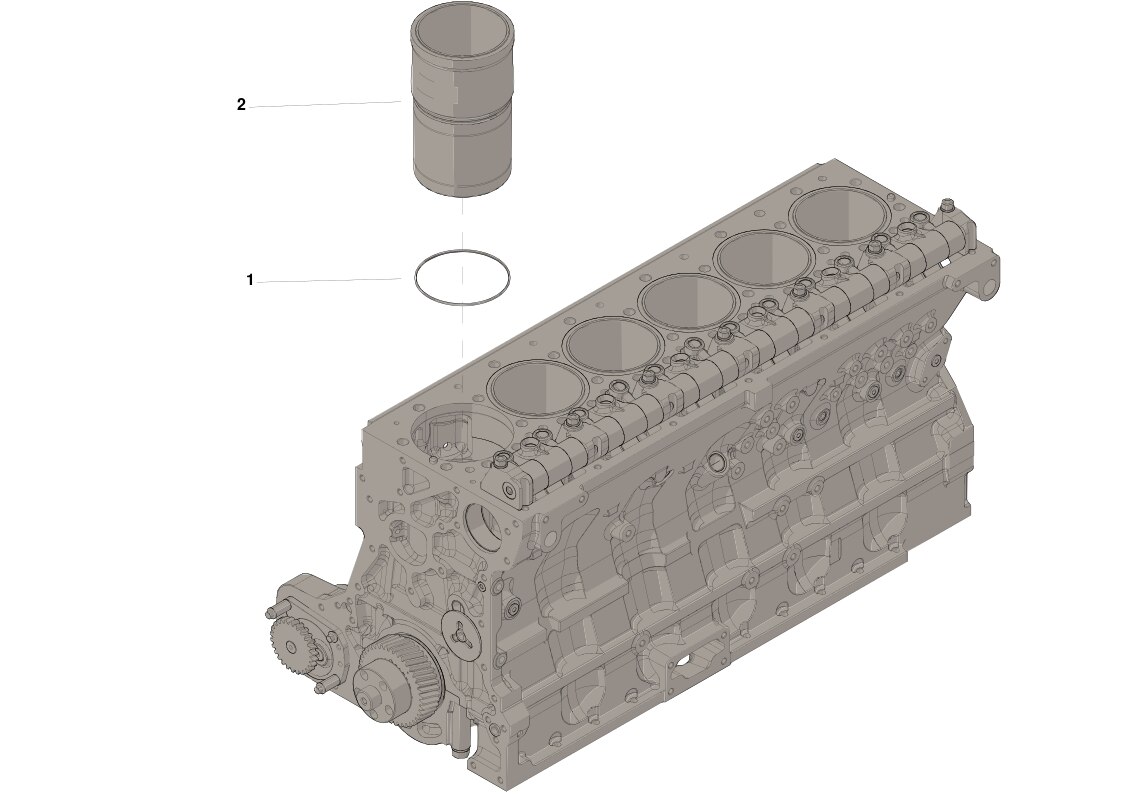 Cummins Cylinder Liner Kit - 3803703 - Shop Cummins