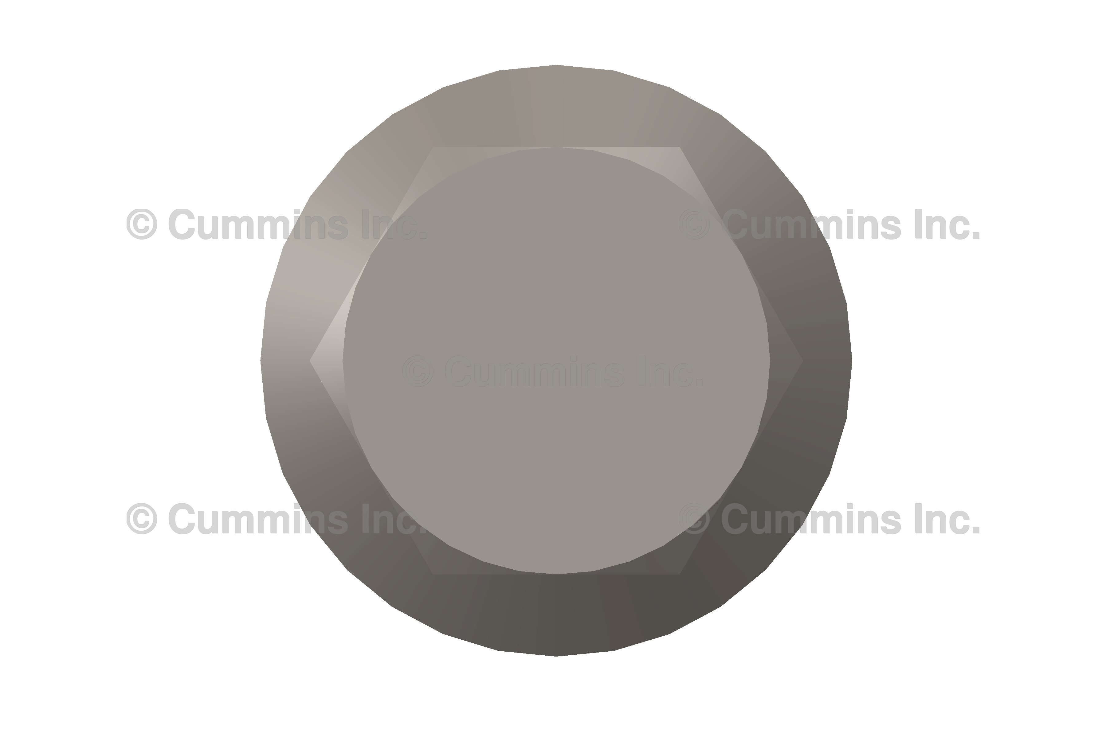 Cummins Hexagon Flange Head Cap Screw - 3900679 - Shop Cummins