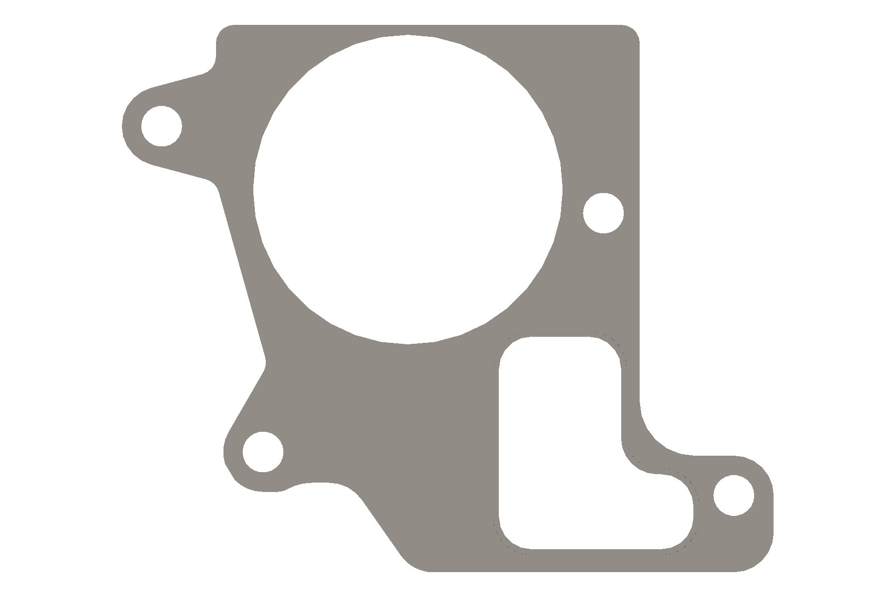 Cummins Thermostat Housing Cover Gasket - 3682673 - Shop Cummins