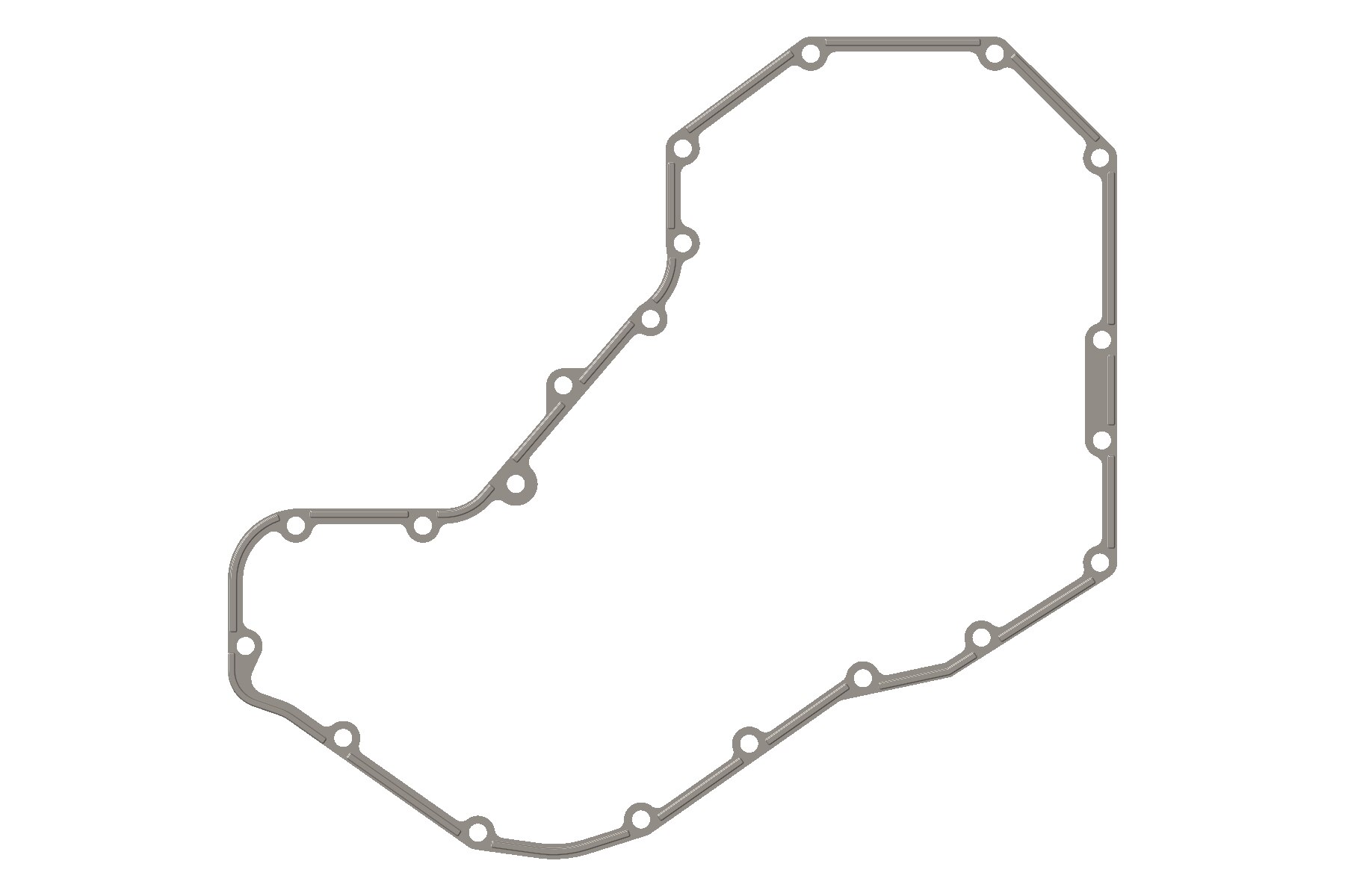 Cummins Gear Cover Gasket - 3918673 - Shop Cummins