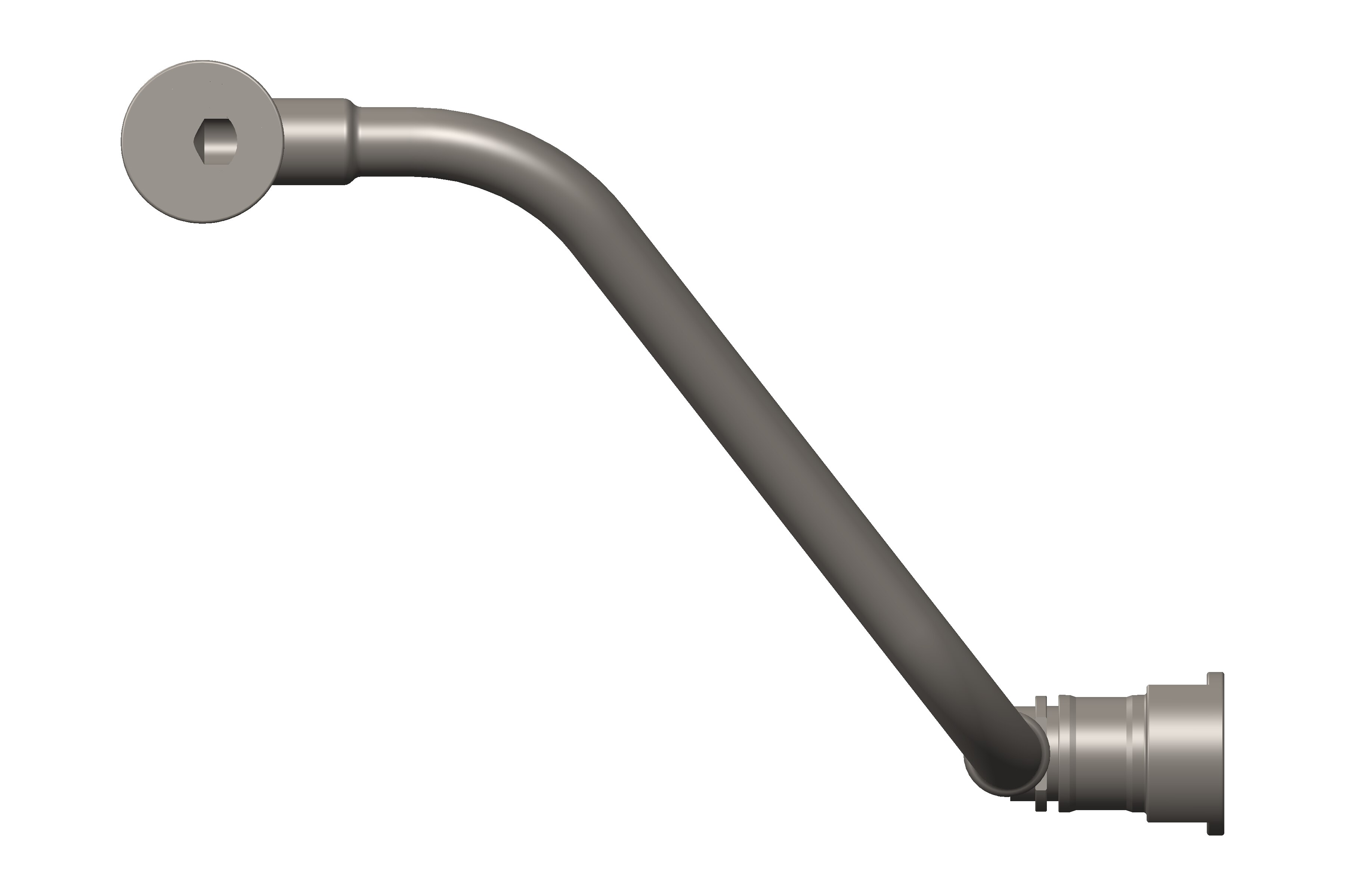 Cummins Compressor Water Inlet Tube - 4980465 - Shop Cummins