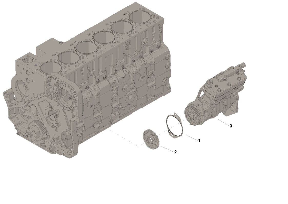 Cummins Air Compressor Kit - 5633302 - Shop Cummins