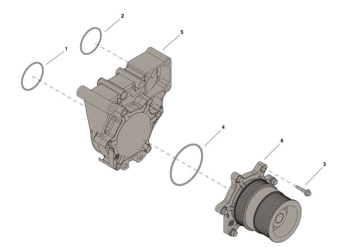 Cummins Water Pump Kit - 5473363 - Shop Cummins