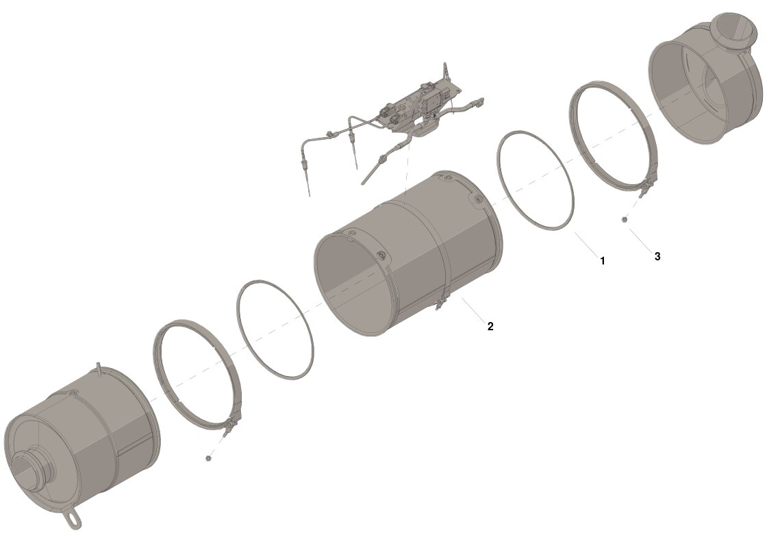 Cummins Kit,particulate Filter - 5579355 - Shop Cummins