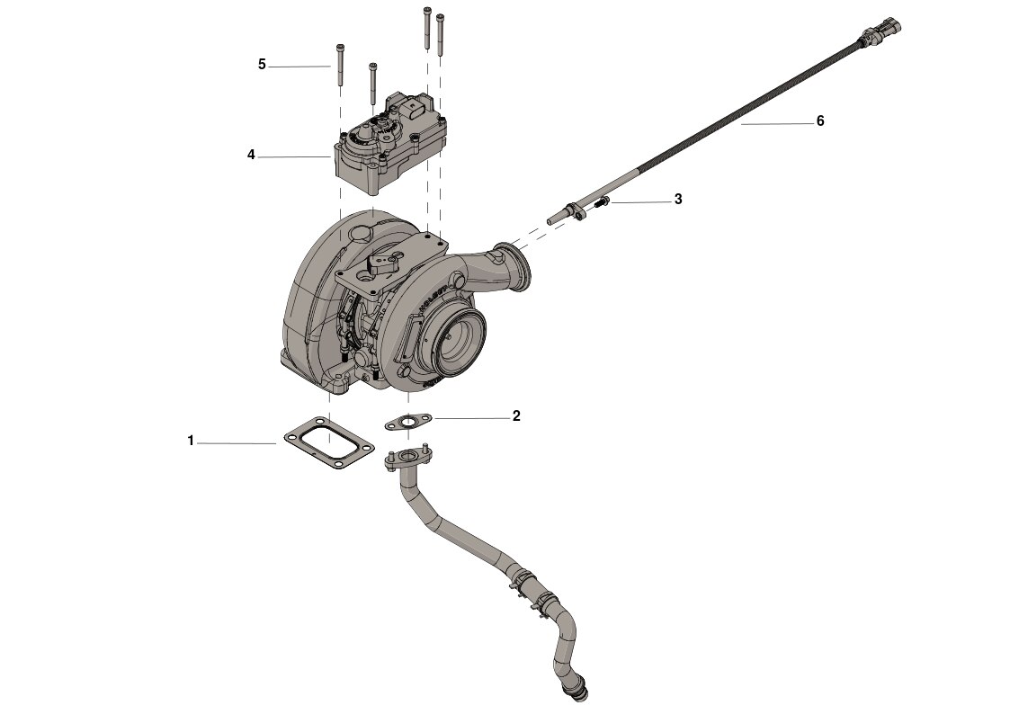 Cummins Turbocharger Kit - 4352319 - Shop Cummins