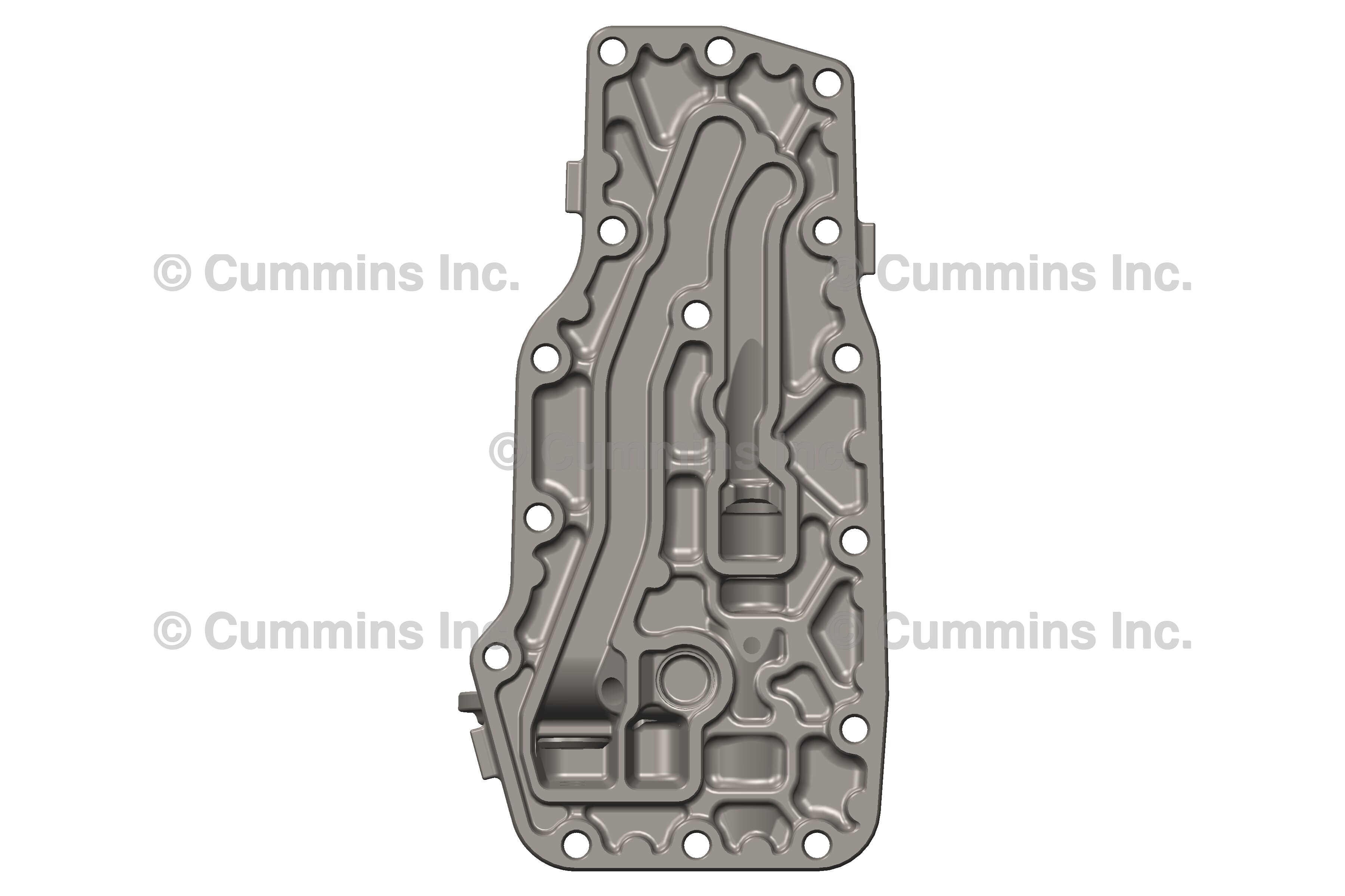 Cummins Lubricating Oil Filter Head - 3955034 - Shop Cummins