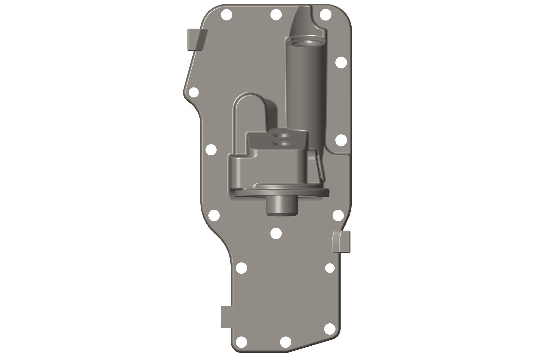 Cummins Lubricating Oil Filter Head - 4983358 - Shop Cummins