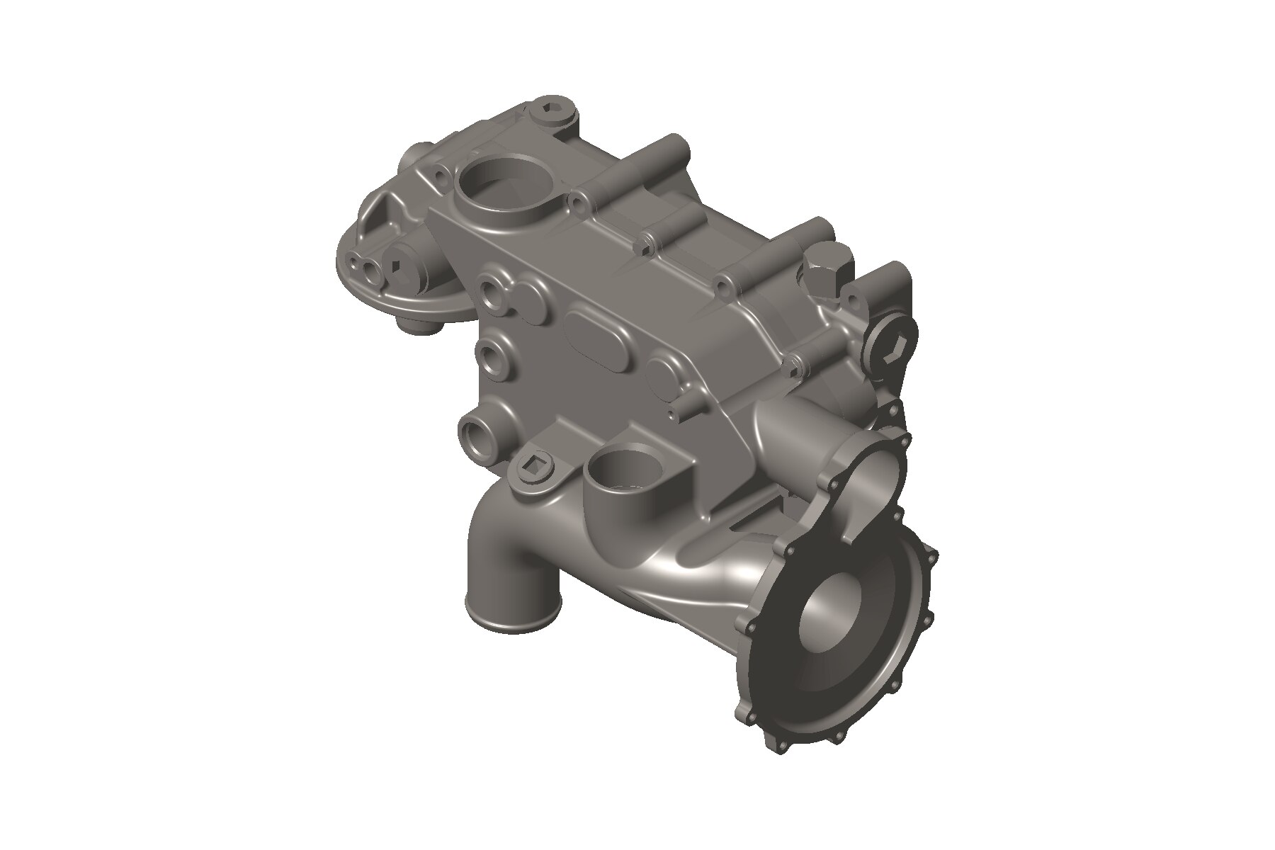 Cummins Lubricating Oil Filter Head - 5536715 - Shop Cummins