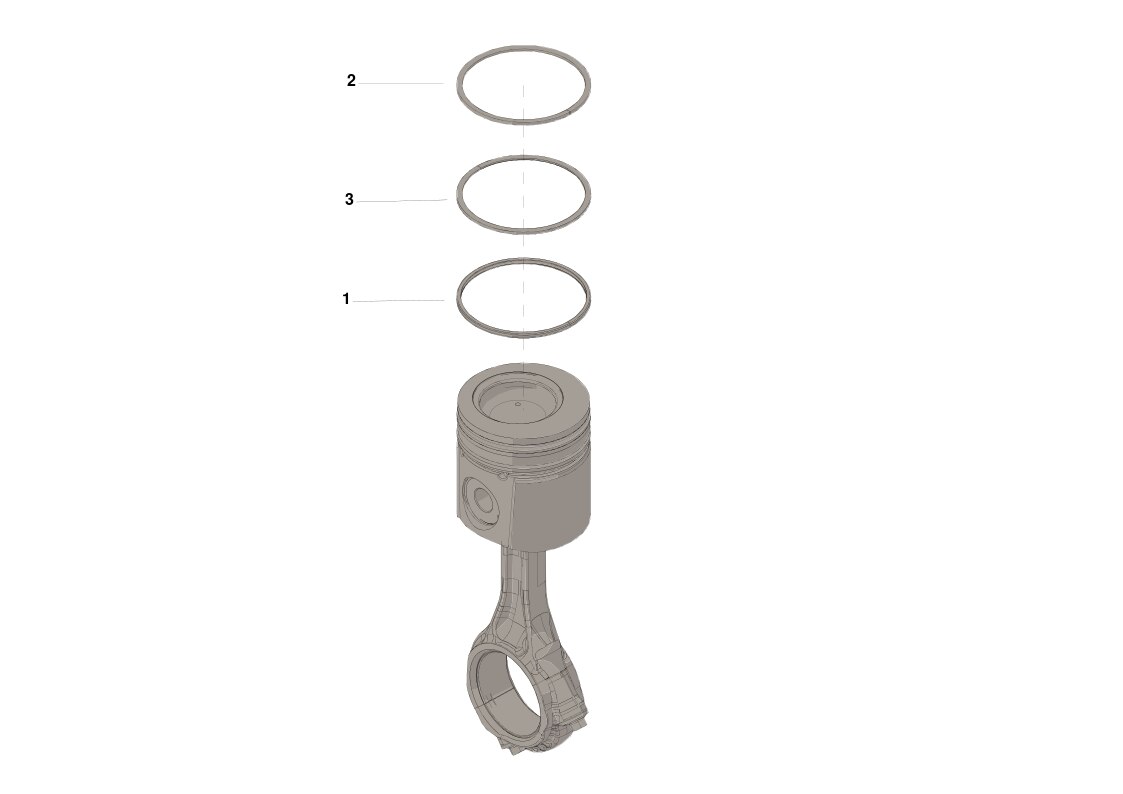 Cummins Piston Ring Kit - 5406206 - Shop Cummins