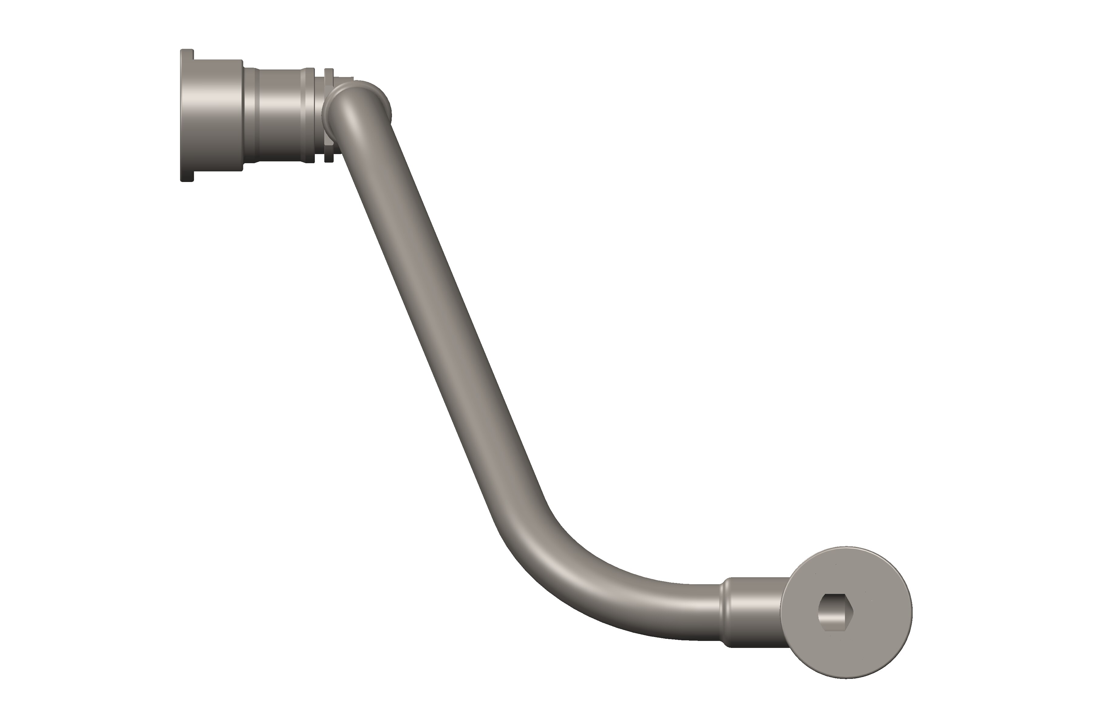 Cummins Compressor Water Inlet Tube - 4980465 - Shop Cummins