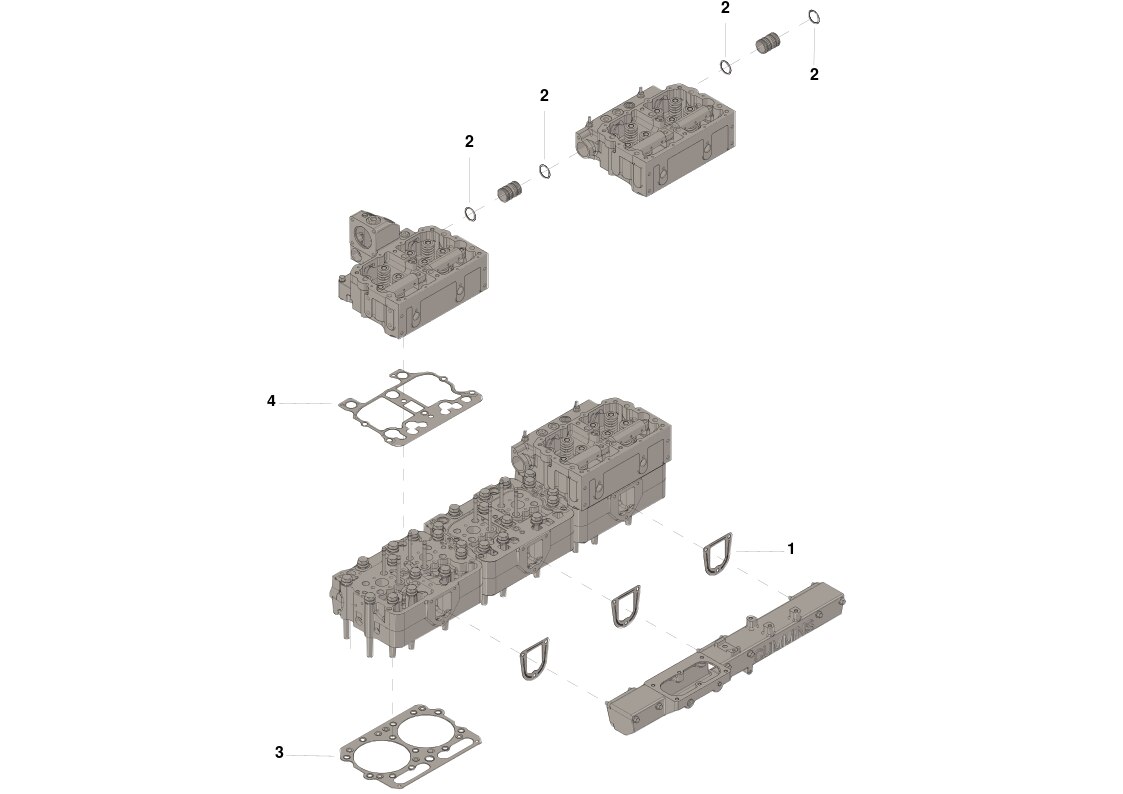 Cummins Single Head Gasket Set - 4089372 - Shop Cummins