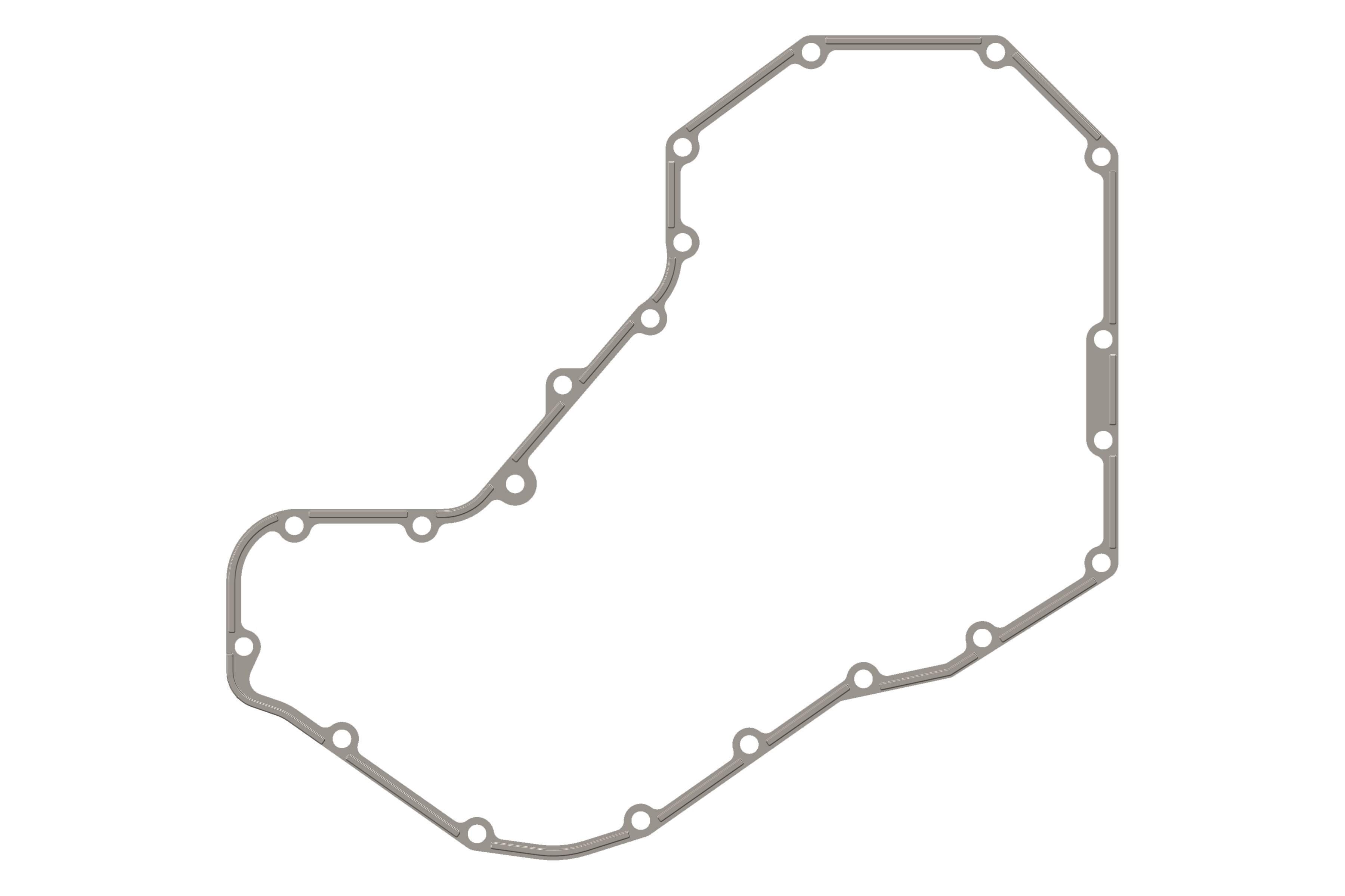 Cummins Gear Cover Gasket - 3917779 - Shop Cummins