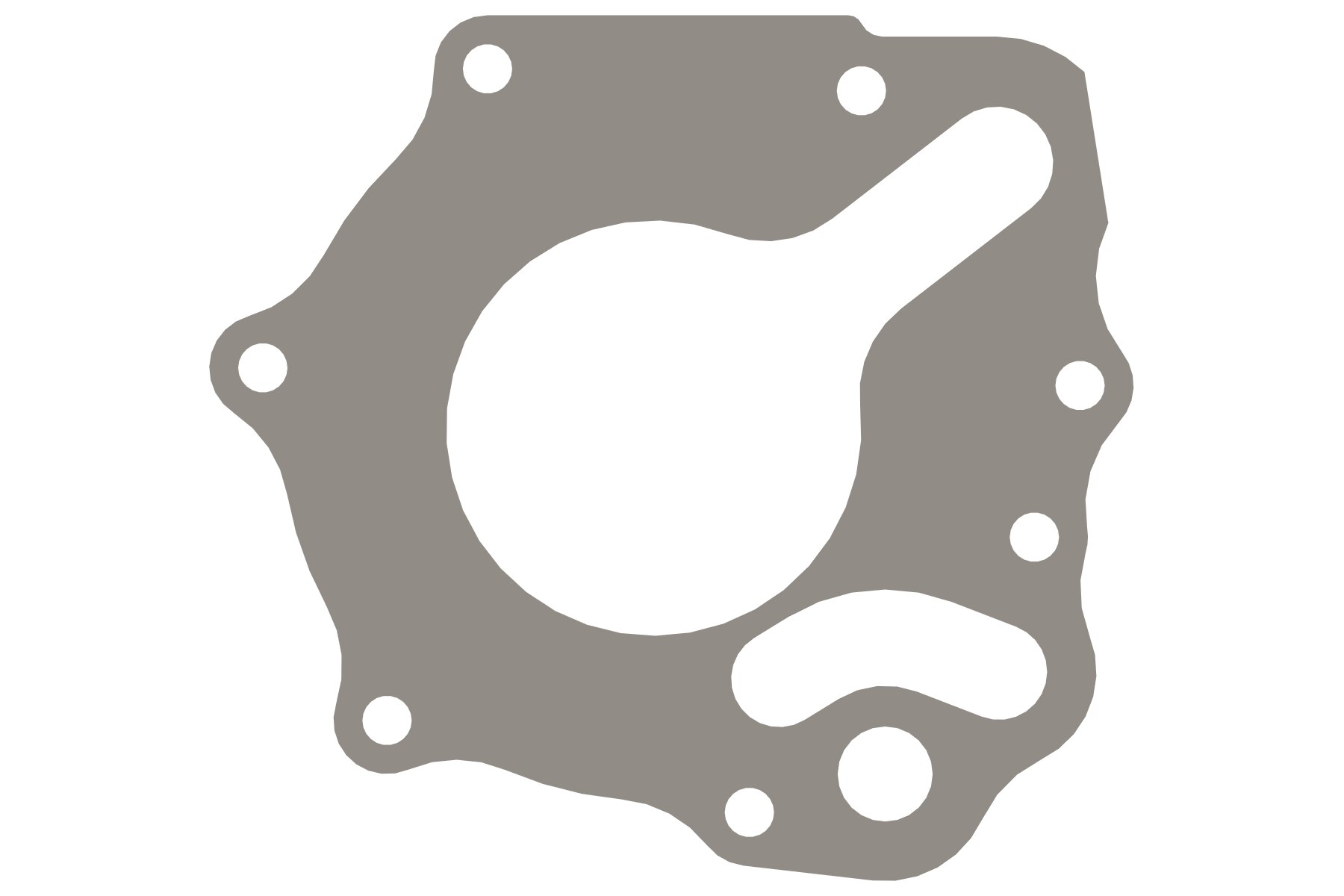 Cummins Lubricating Oil Cooler Housing Gasket - 3047465 - Shop Cummins