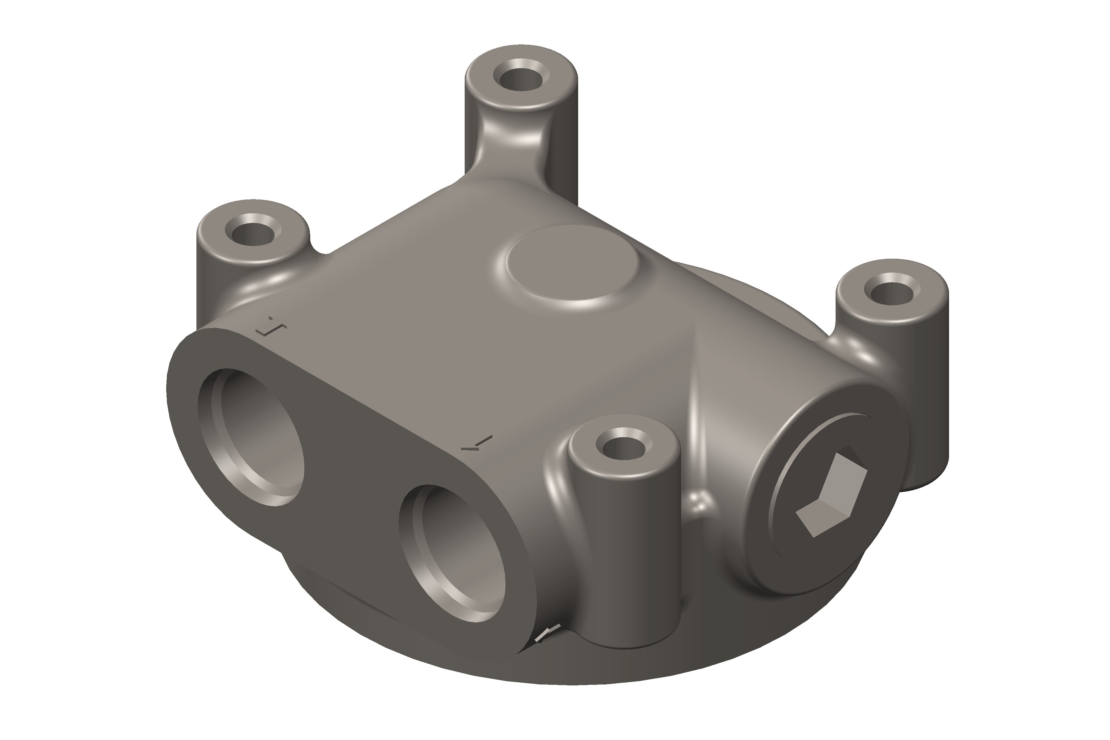 Cummins Lubricating Oil Filter Head - 4928800 - Shop Cummins