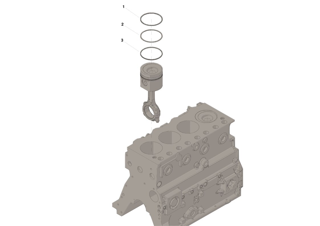 Cummins Piston Ring Kit - 5345253 - Shop Cummins