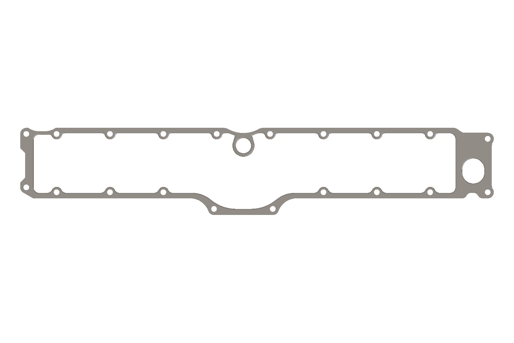 Cummins Lubricating Oil Cooler Housing Gasket - 3689755 - Shop Cummins