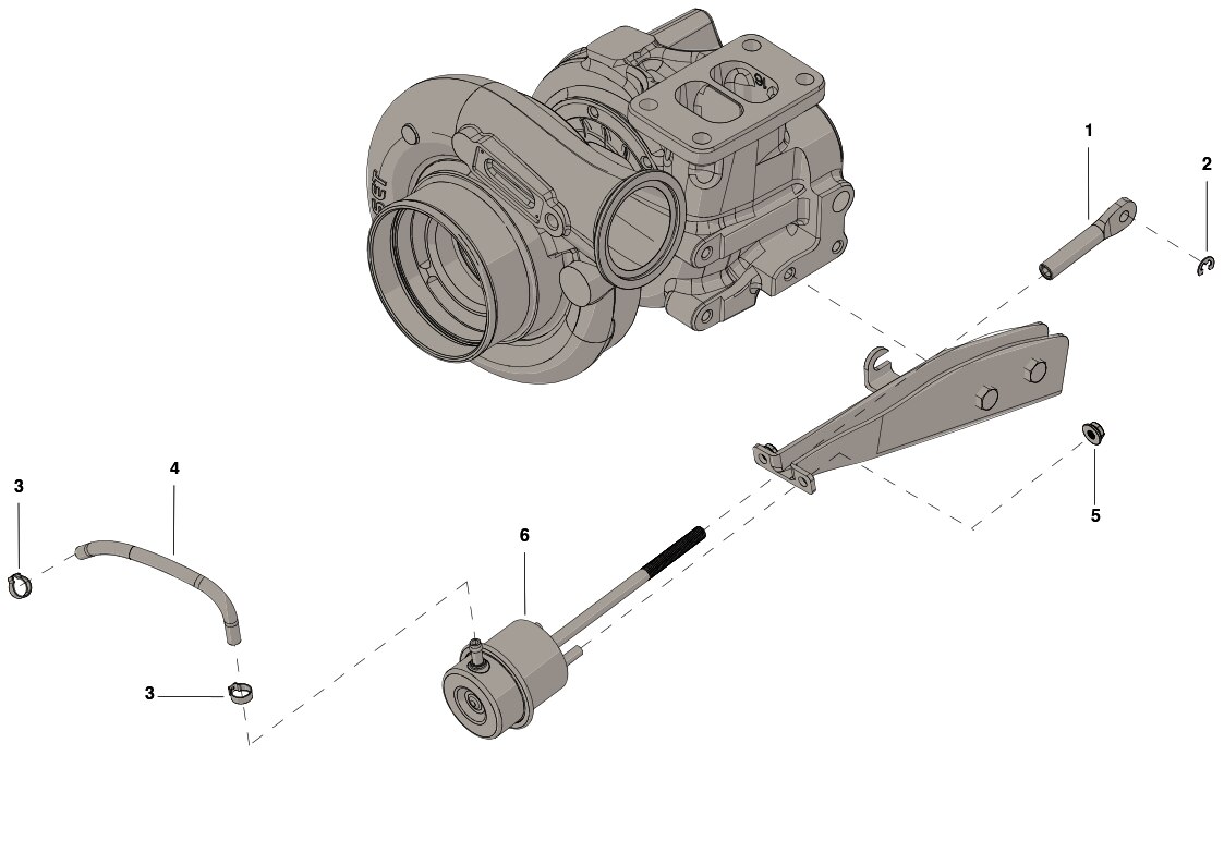 Cummins Turbocharger Actuator Kit - 4030299 - Shop Cummins